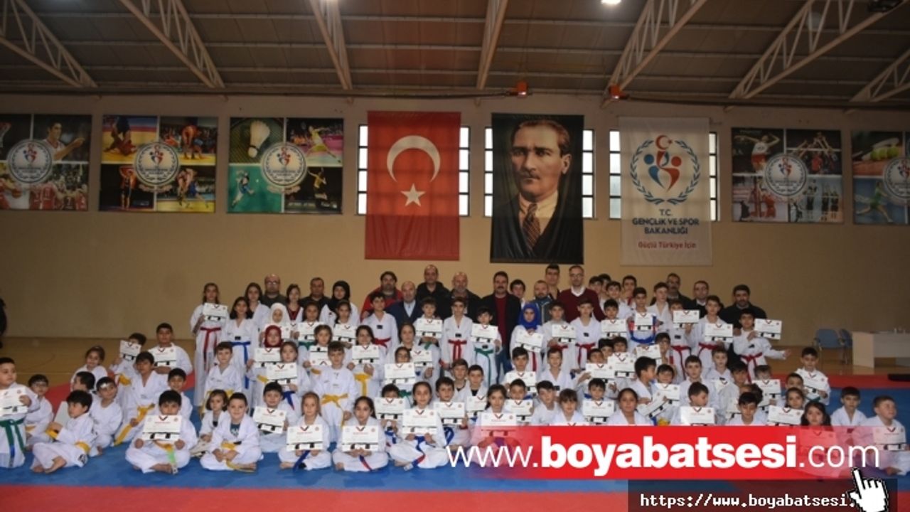 Boyabat Taekwondo Kursu Öğrencilerinden Başarılı  Performans