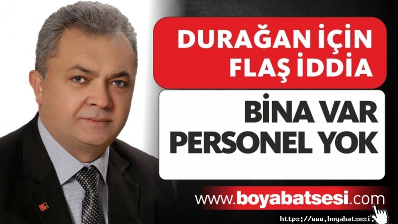 Mustafa Eker '' İnsana hizmeti binalar değil kadrolar verir''