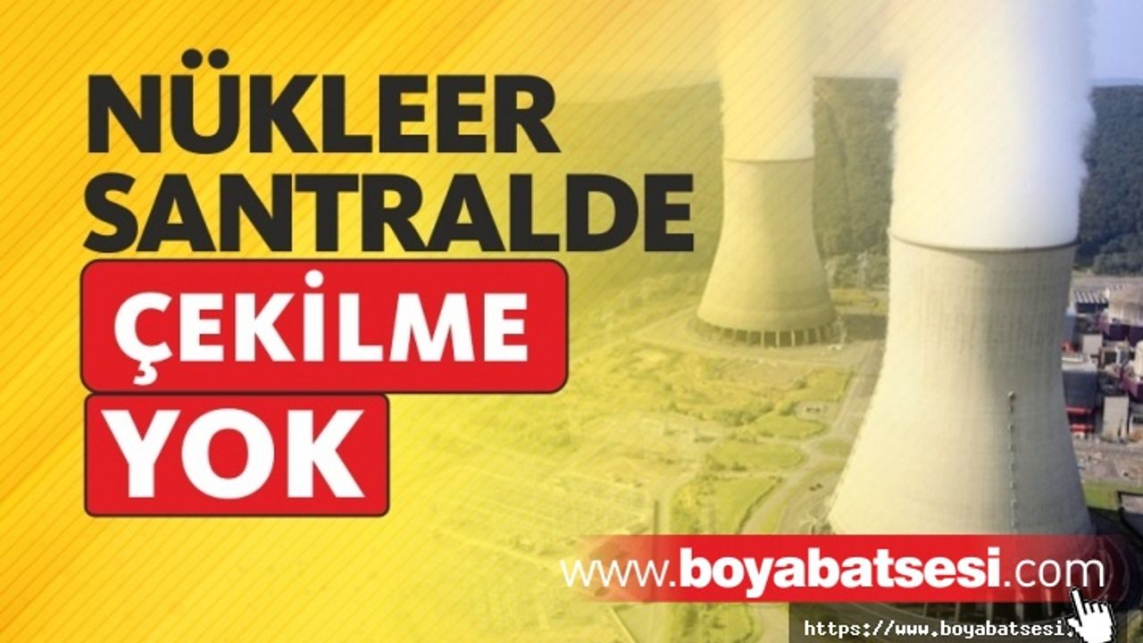 Nükleer’den çekilme yok görüşmeler devam ediyor 