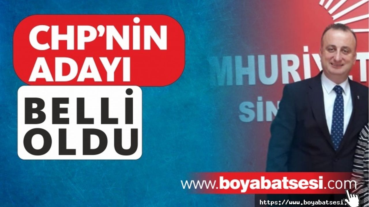 Sinop'ta Chp'nin Adayı Belli Oldu