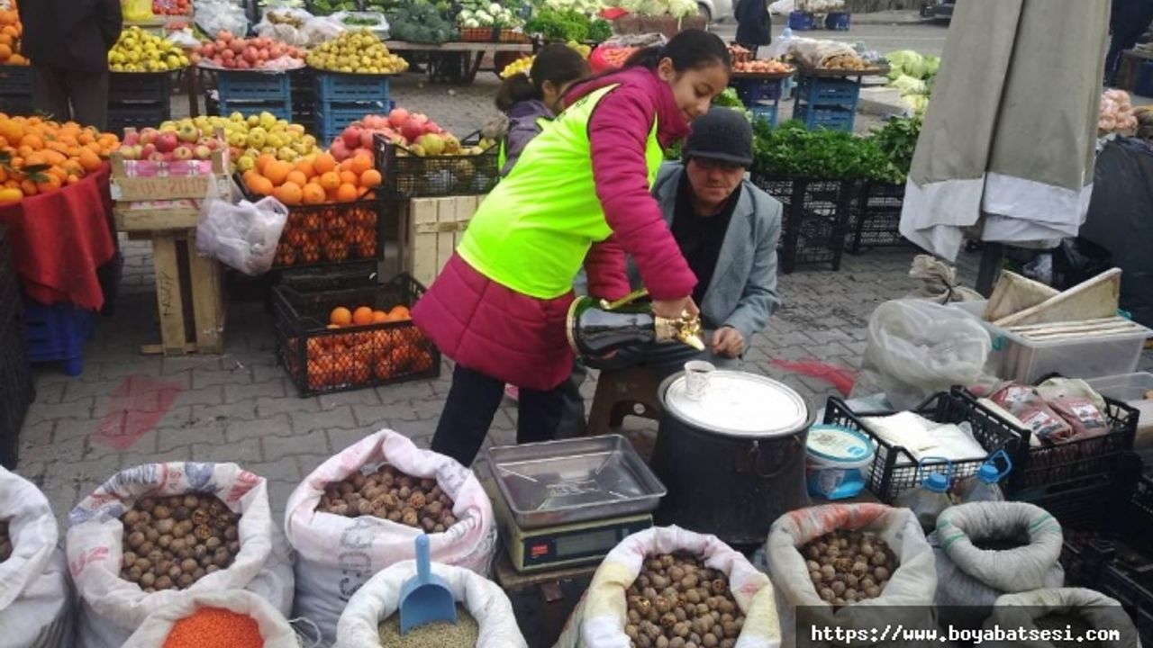 Boyabat'ta, İyilikle Yarışan, İyilikte Yardımlaşan Öğrenciler