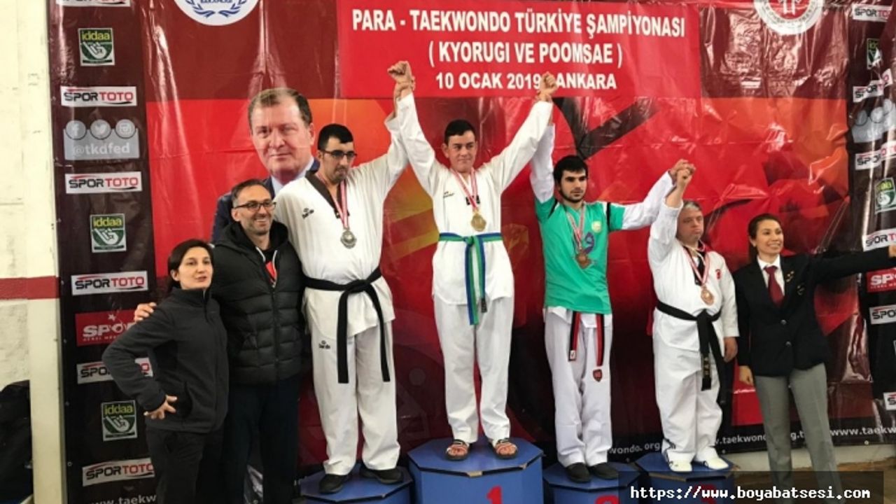 Boyabatlı Türkiye Tekvando Şampiyonu Akgöz, Dünya Şampiyonluğu İçin Yarışacak