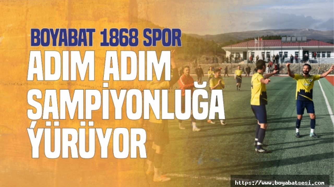 Durağanspor 1-4 Boyabat 1868 Spor