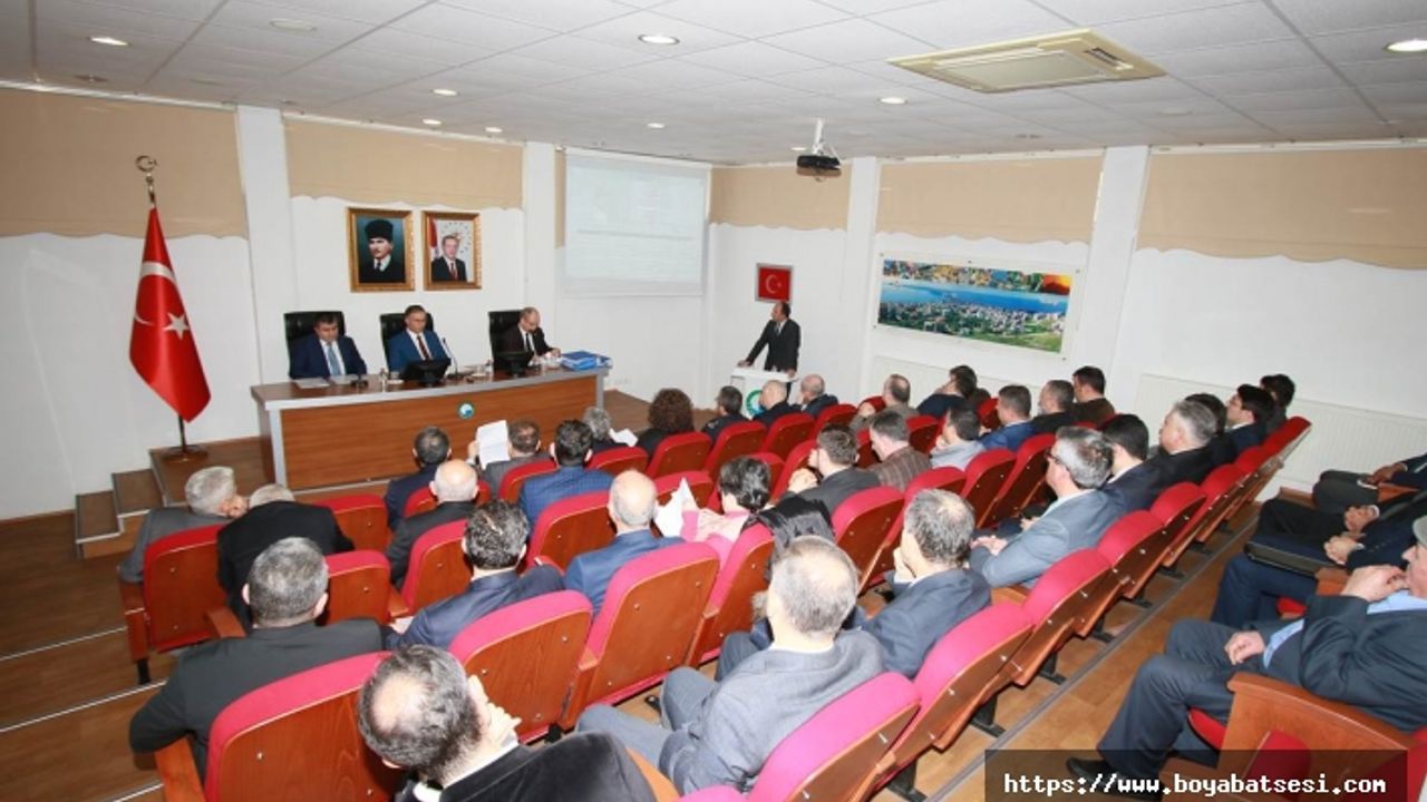 Sinop'ta İl Koordinasyon Kurulu toplantısı yapıldı