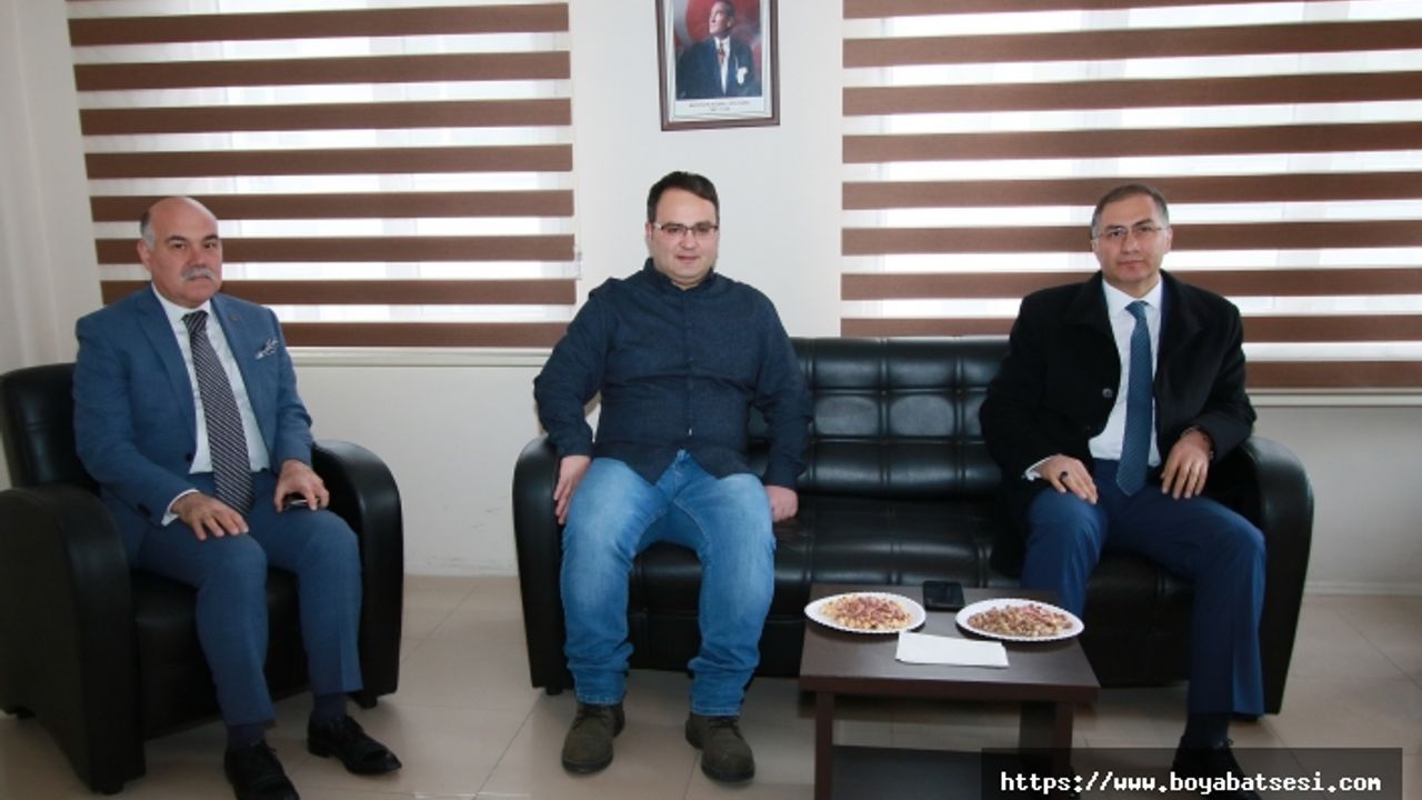 Sinop Valisi Şakalar'dan AA bürosuna ziyaret