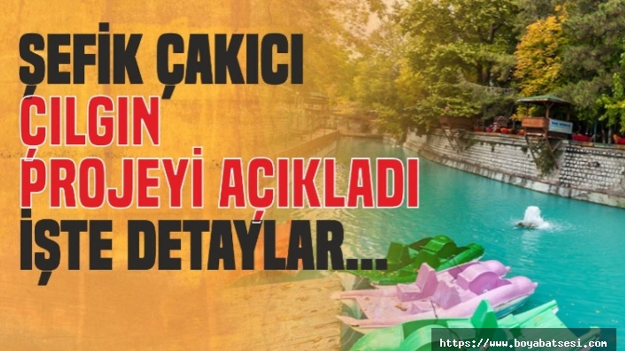 Boyabat İçin O Projeyi Açıkladı , Çılgın Proje Gerçekleşiyor !