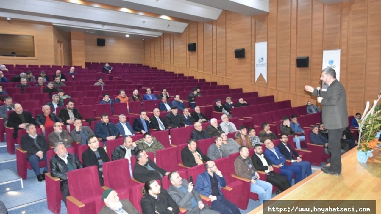 Boyabat'ta "Erbakan'ı Anma" Programı Düzenlendi 
