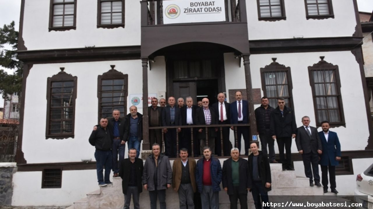 Boyabat Ziraat Odası Olağan Genel Kurulu Yapıldı 