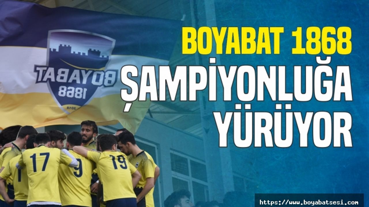 Boyabat 1868 Spor ,Türkelispor'u Net Skorla Geçti