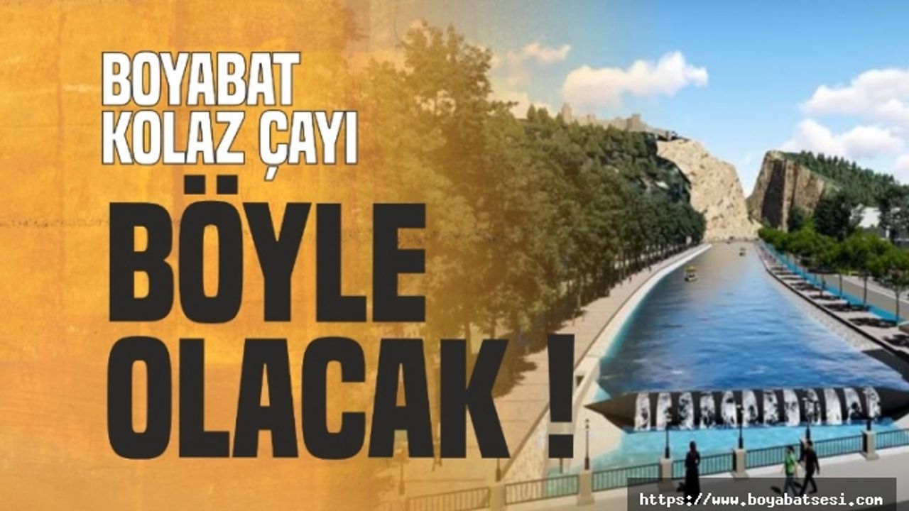 Boyabat'ın Butik Denizi Böyle Olacak !