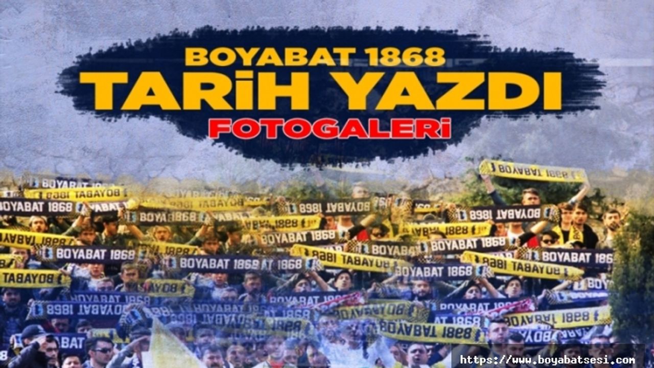 Boyabat 1868 Spor Tarih Yazdı