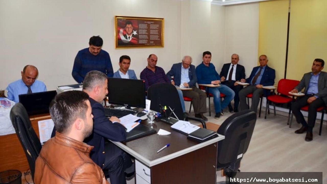 Boyabat Belediye Meclisi İlk Toplantısını Yaptı