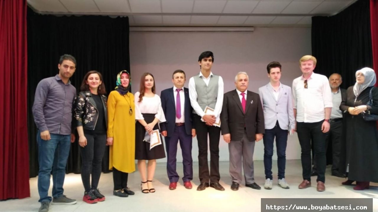 Boyabat Meslek Lisesi Öğrencisi İl Birinciliğini Kazandı