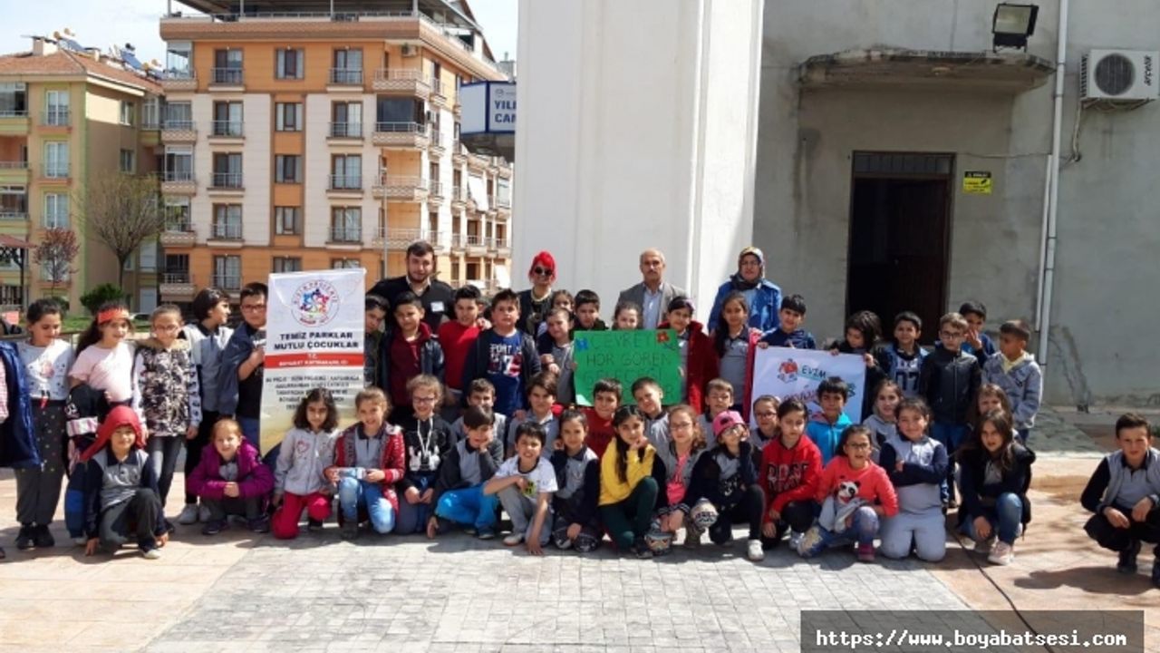 Boyabatlı Minikler Çevre Bilinci Kazanıyor