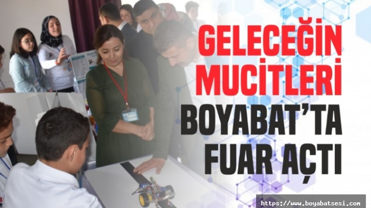 Geleceğin Mucitleri Atatürk Ortaokulu'nda Fuar Açtı