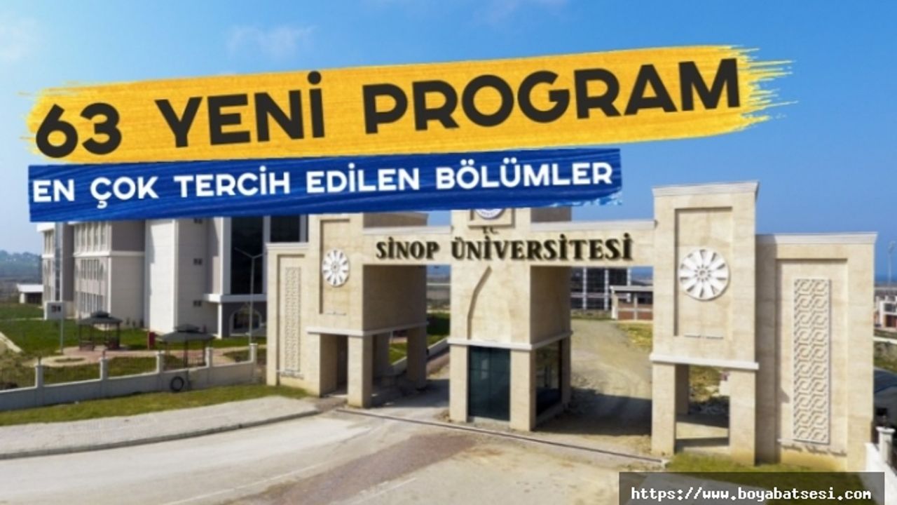 Sinop Üniversitesi Büyümeye Devam Ediyor