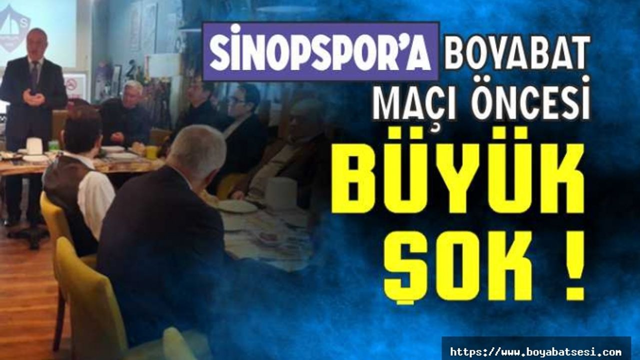 Sinopspor, mali sıkıntısını masaya yatırdı 