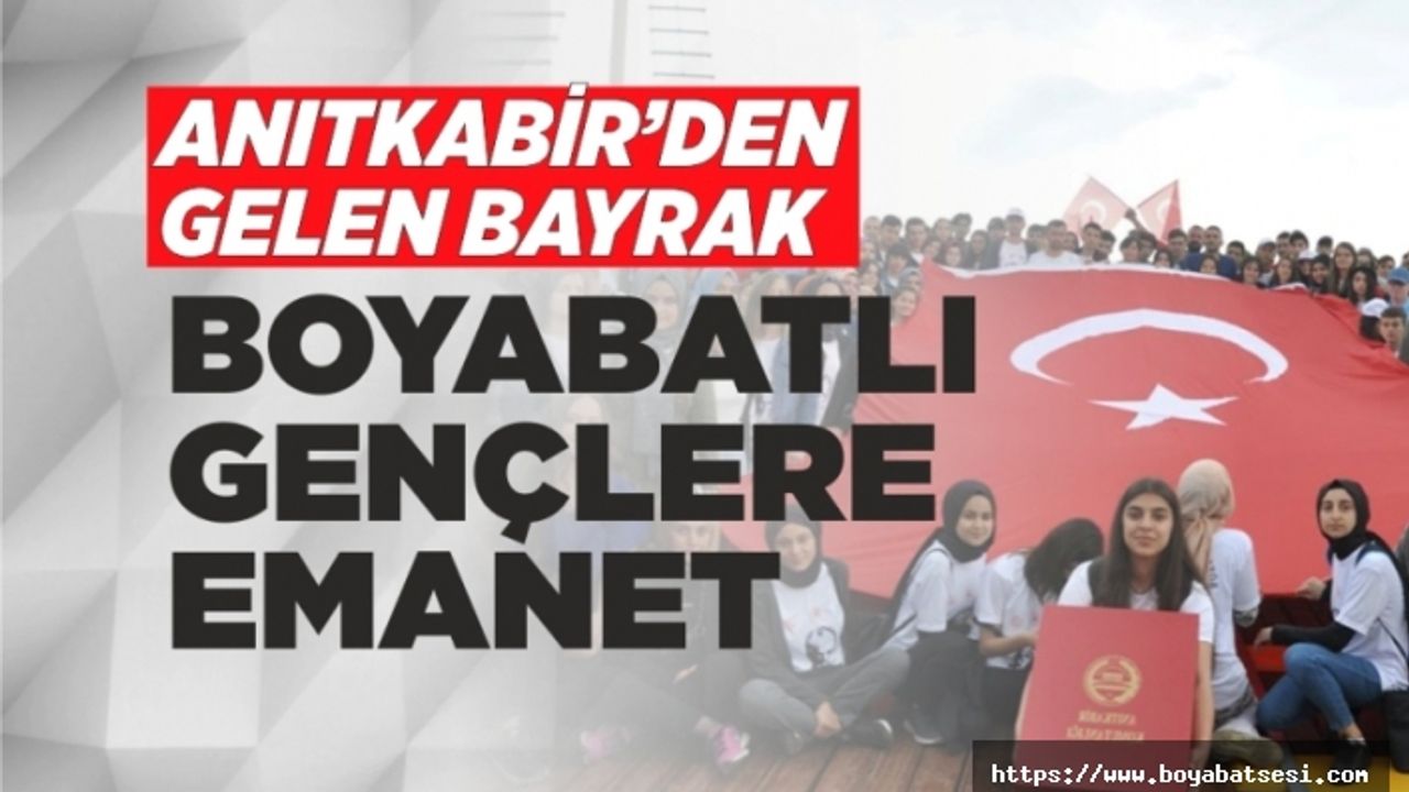 100. Yılında Boyabat Gençliği Ata'nın İzinde
