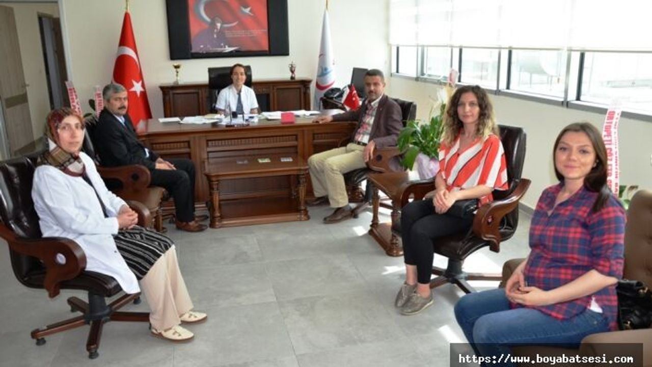 Çakıcı'dan hastane yönetimine hayırlı olsun ziyareti