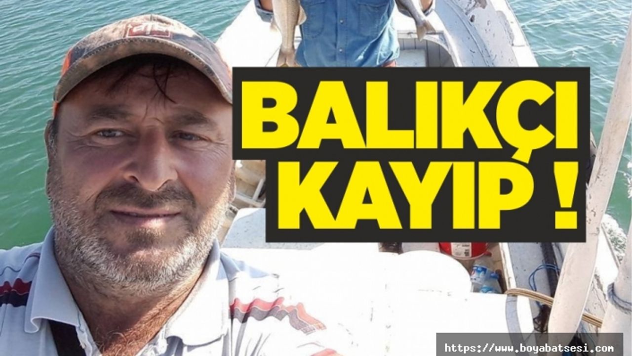 Sinop'ta denize açılan balıkçı kayıp