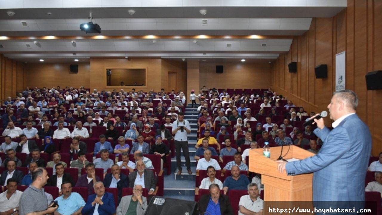 AK PARTİ  BOYABAT İLÇE BAŞKANLIĞI BAYRAMLAŞMA PROGRAMI DÜZENLEDİ