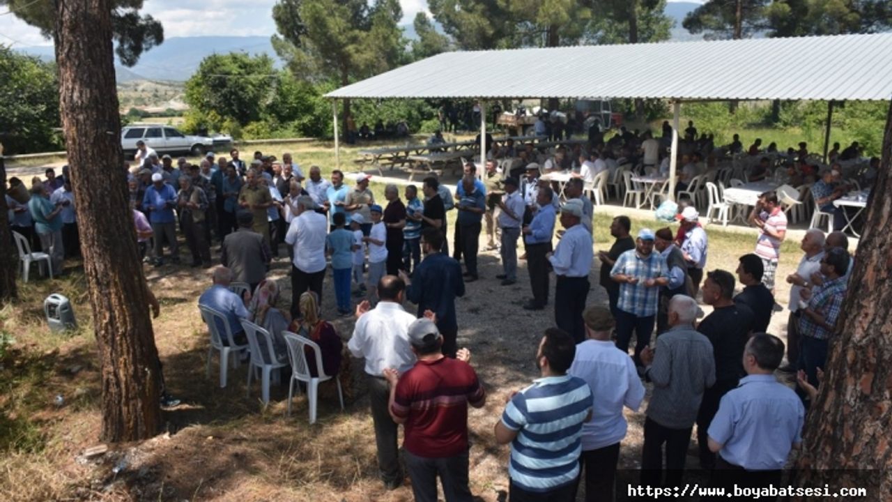 Boyabat Salar Köyü'nde Yağmur Duası Yapıldı