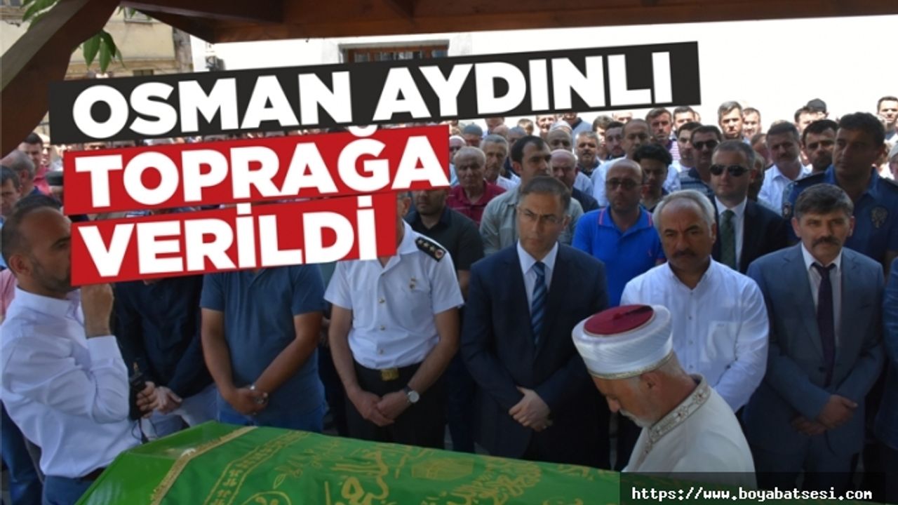 Kuzören Köyü Muhtarı Osman Aydınlı Toprağa Verildi
