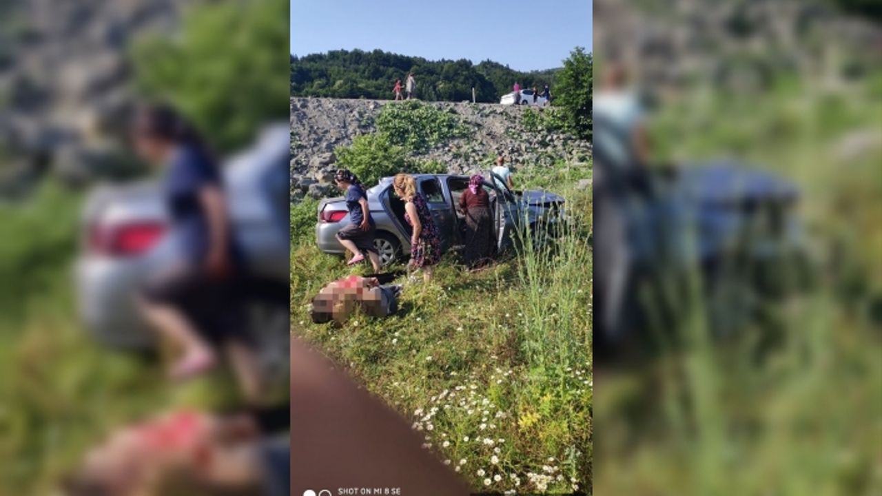 Son Dakika Erfelek Yolu Üzerinde Trafik Kazası