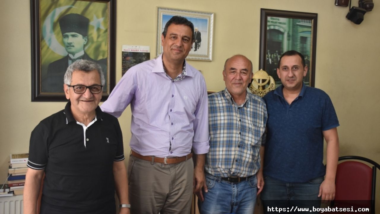 Boyabat İlçe Emniyet Müdürü Mustafa Gülcü Veda Ziyaretlerinde