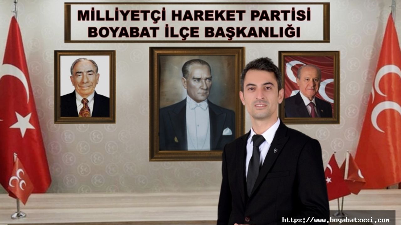 Boyabat MHP Yönetimi Yeni Eğitim Öğretim Yılı Mesajı