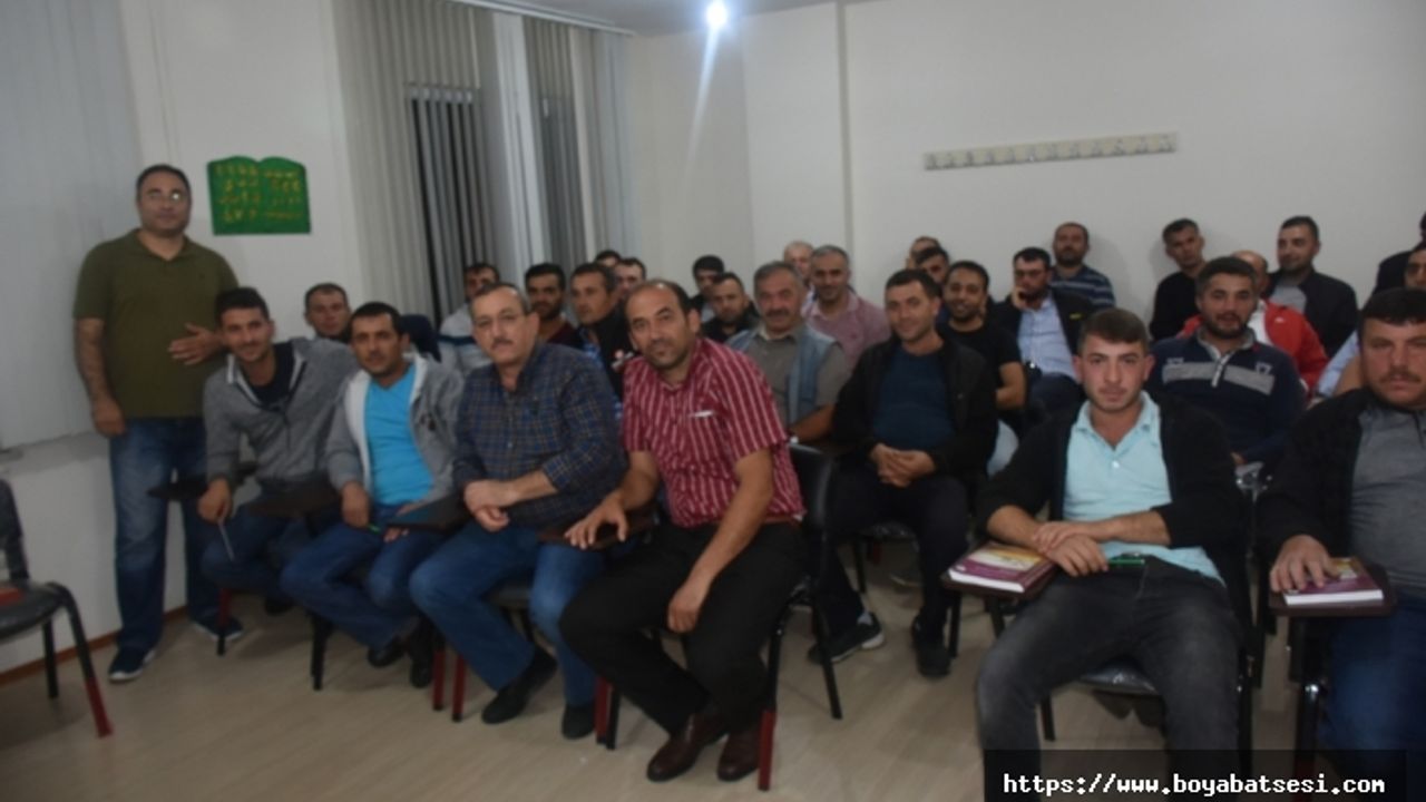 Boyabat'ta "Avcı Eğitimi Kursu" Sona Erdi