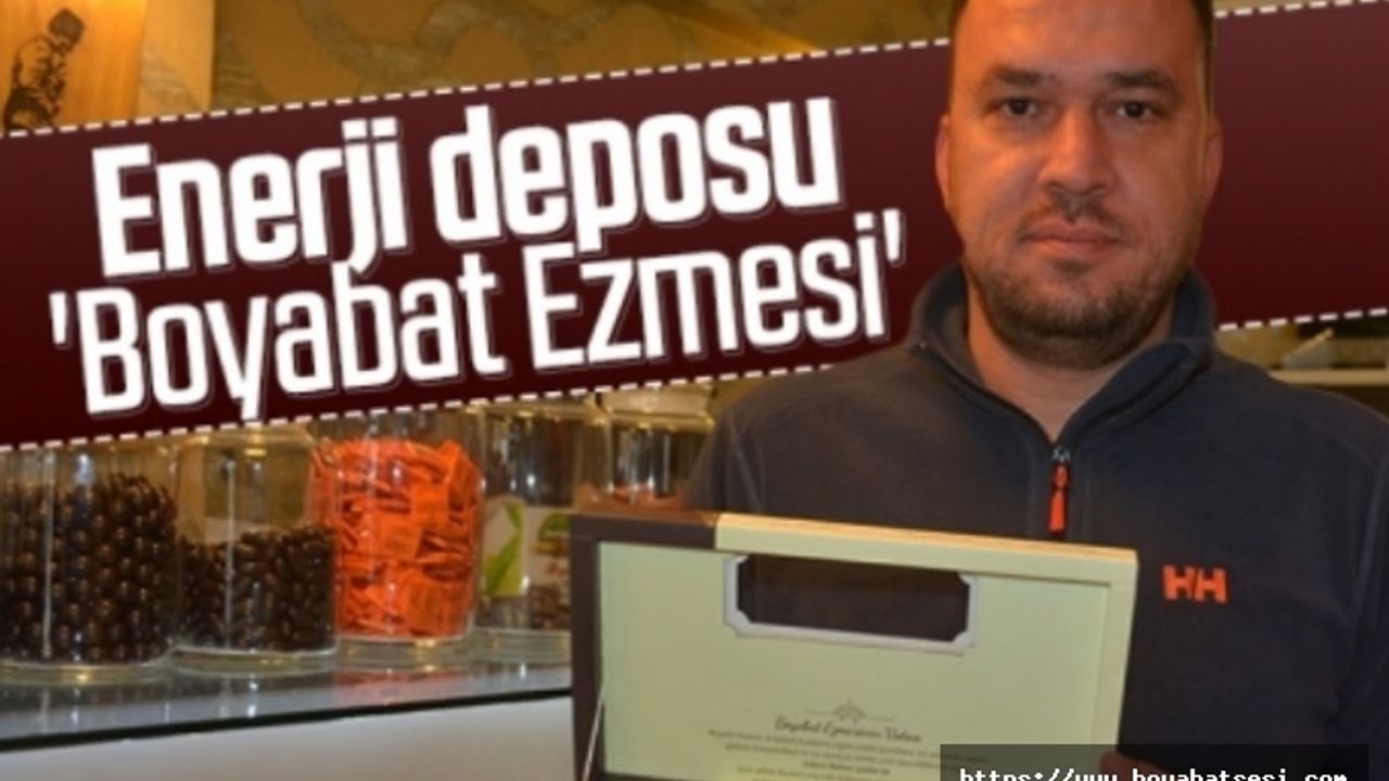 ''Boyabat Ezmesi'' Türkiye'nin dört bir yanından büyük talep görüyor