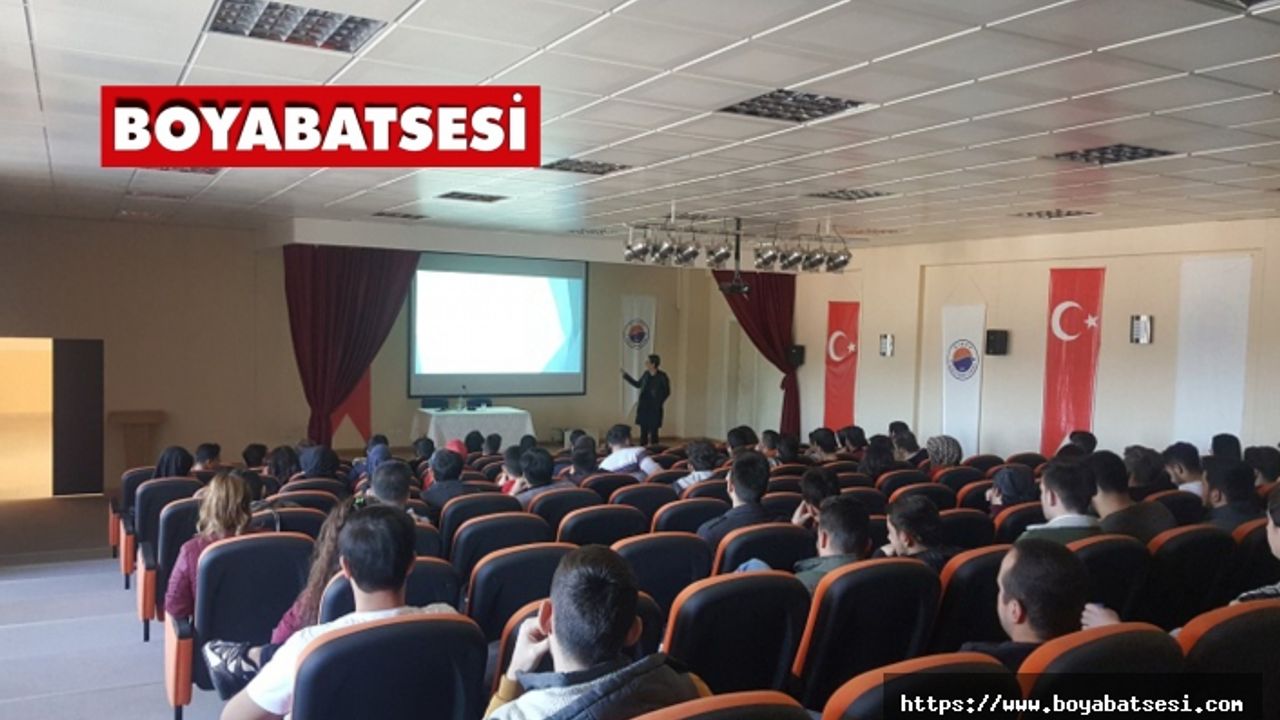Boyabat Meslek Yüksekokulu öğrencilerine DGS Semineri