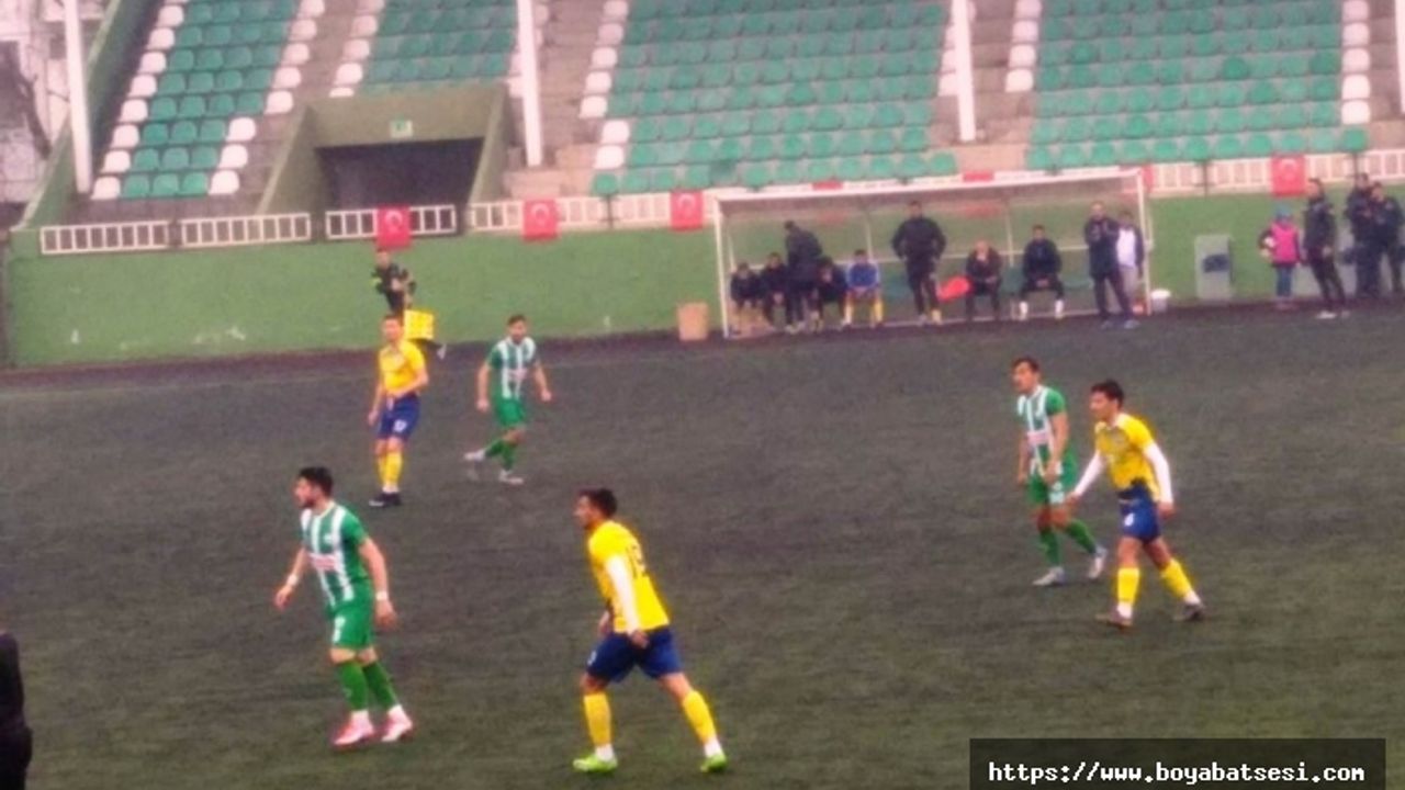 Boyabat 1868 Spor, Görele'den eli boş döndü