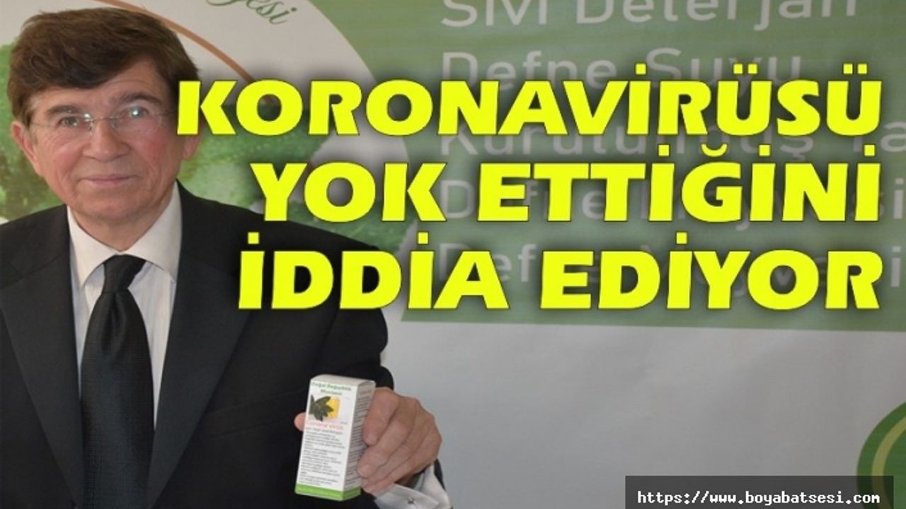Sinoplu işletmecinin virüse karşı defne yaprağı tarifi