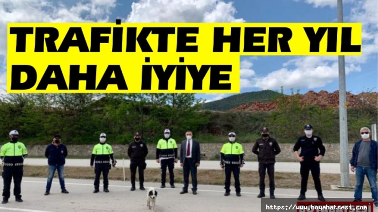 Boyabat İlçe Emniyet Müdürlüğünde Trafik Haftası Çalışmaları