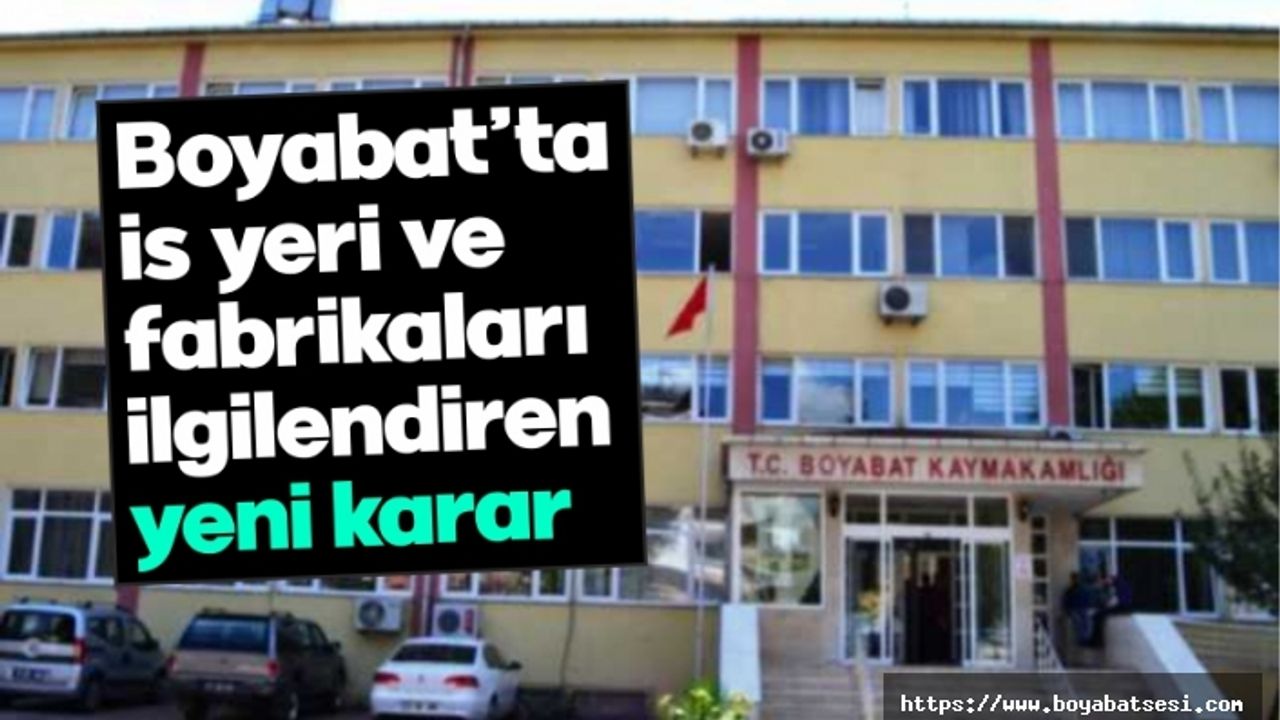 İlçe Hıfzısıhha Meclisi yeni kararlar