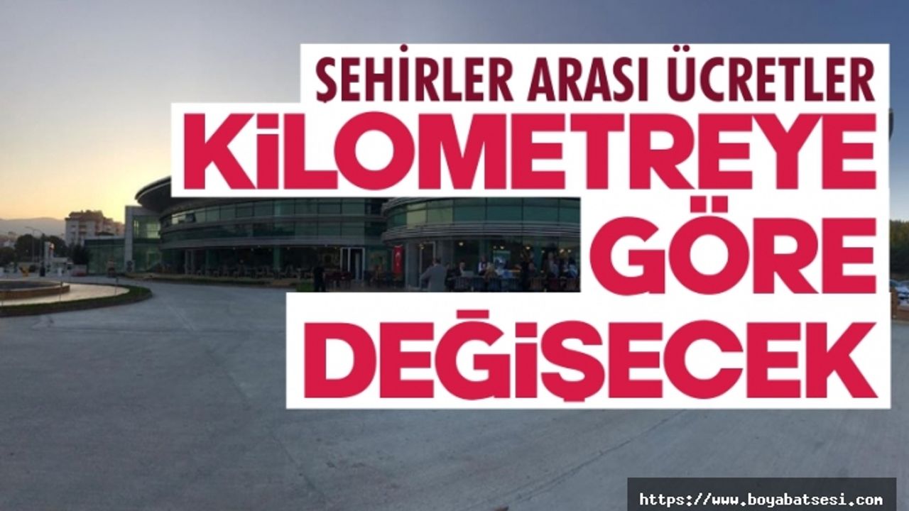 Yolcu otobüsü bilet fiyatları belirlendi