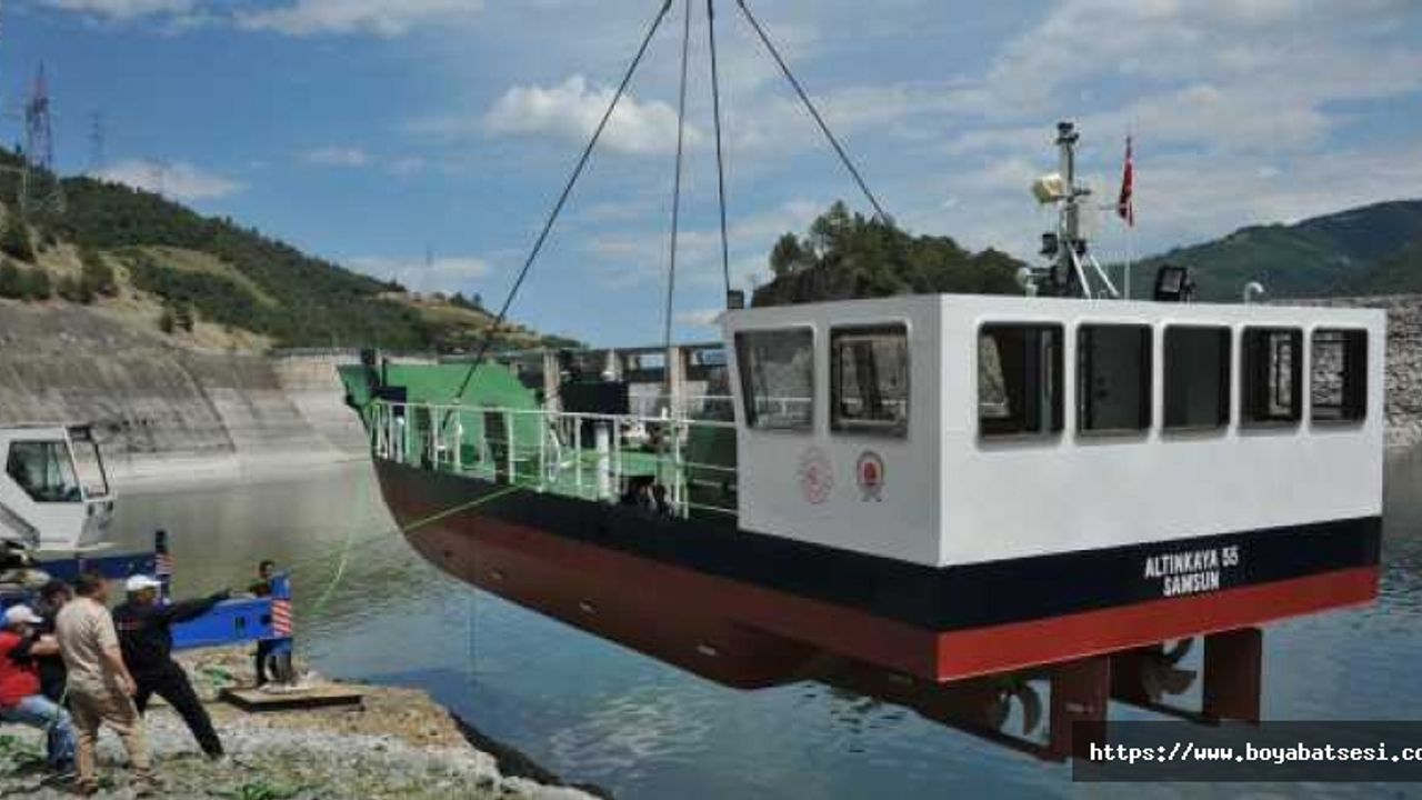 Barajdaki ulaşım sorununa feribotlu çözüm