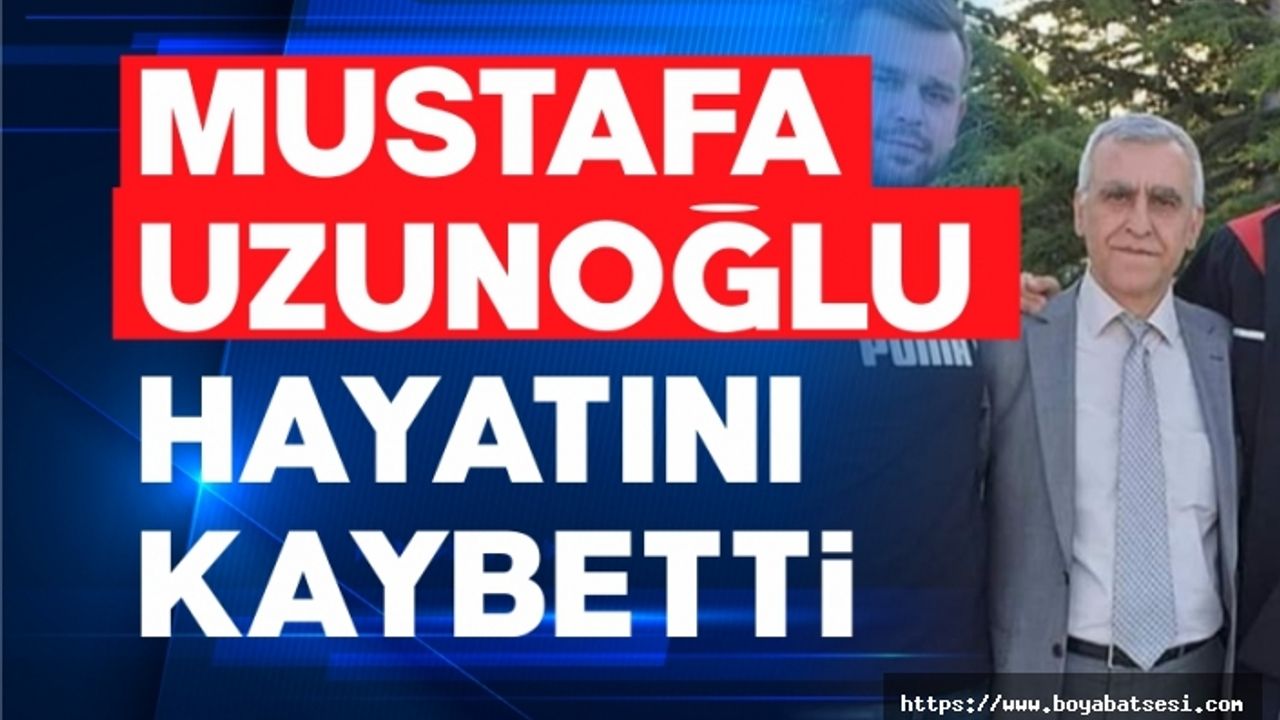 Emekli polis Mustafa Uzunoğlu vefat etti
