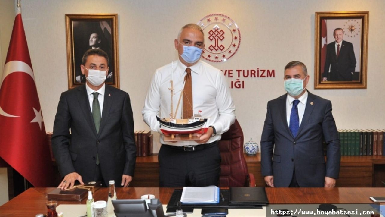  Kültür ve turizm yatırımlarını görüştüler 