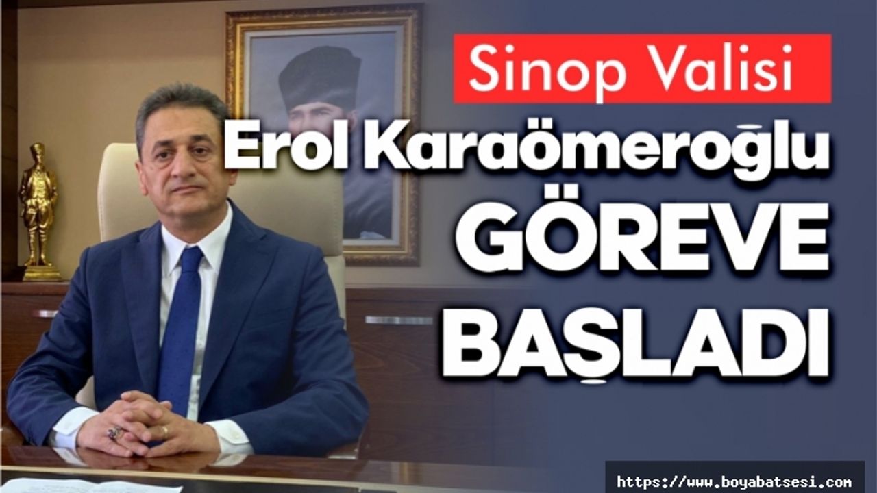 Yeni Sinop Valisi göreve başladı, İşte ilk sözleri ...