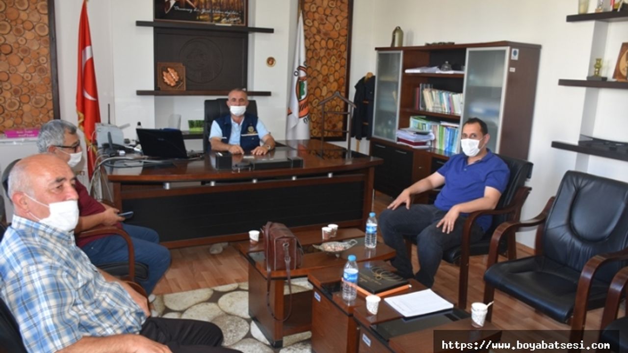 Gazetemizden Boyabat Orman İşletme Müdürüne ziyaret