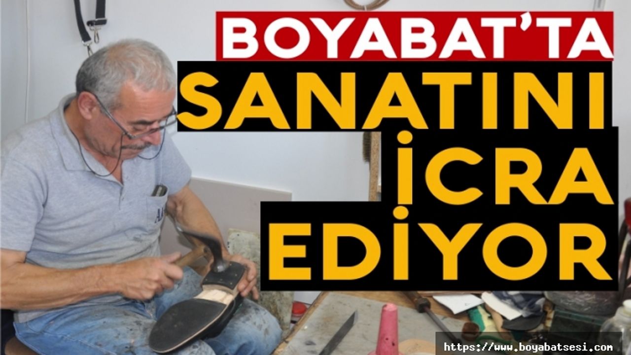 44 yıllık ayakkabı ustası: “Her ayakkabıyı yaparım”