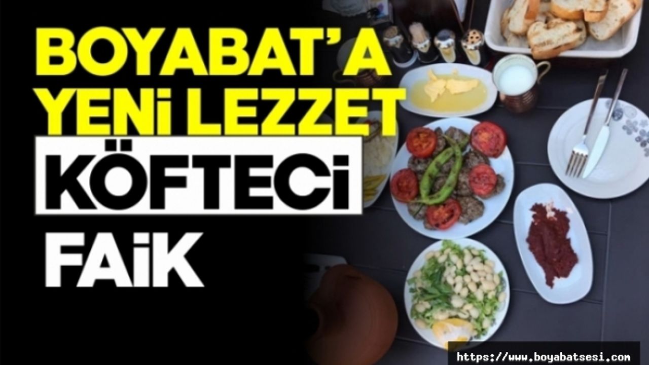 Boyabat'ta lezzet arayanların yeni durağı