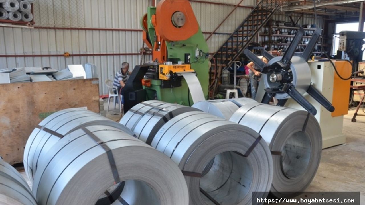  Sinop'tan Azerbaycan’a metal kiremit ihracı  