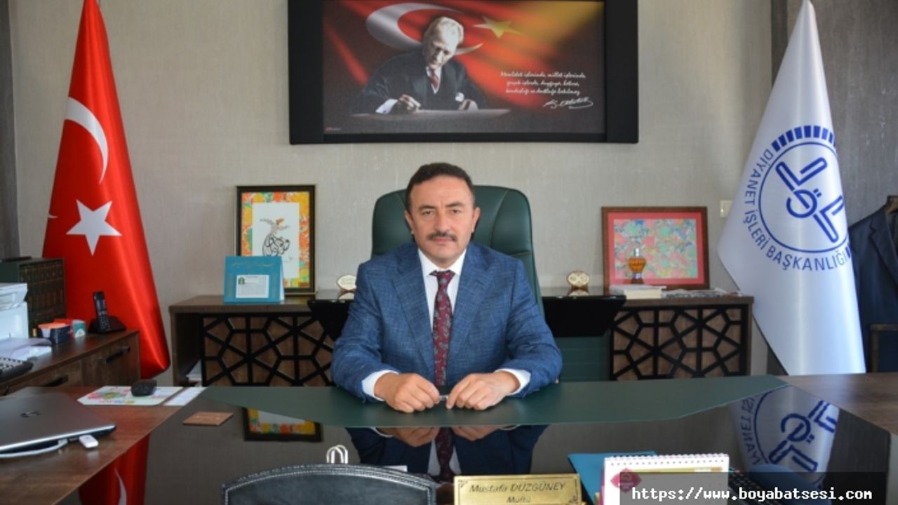 İl Müftüsü Mustafa Düzgüney Görevine Başladı.