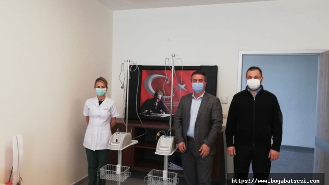 Boyabat TSO'dan hastaneye cihaz bağışı