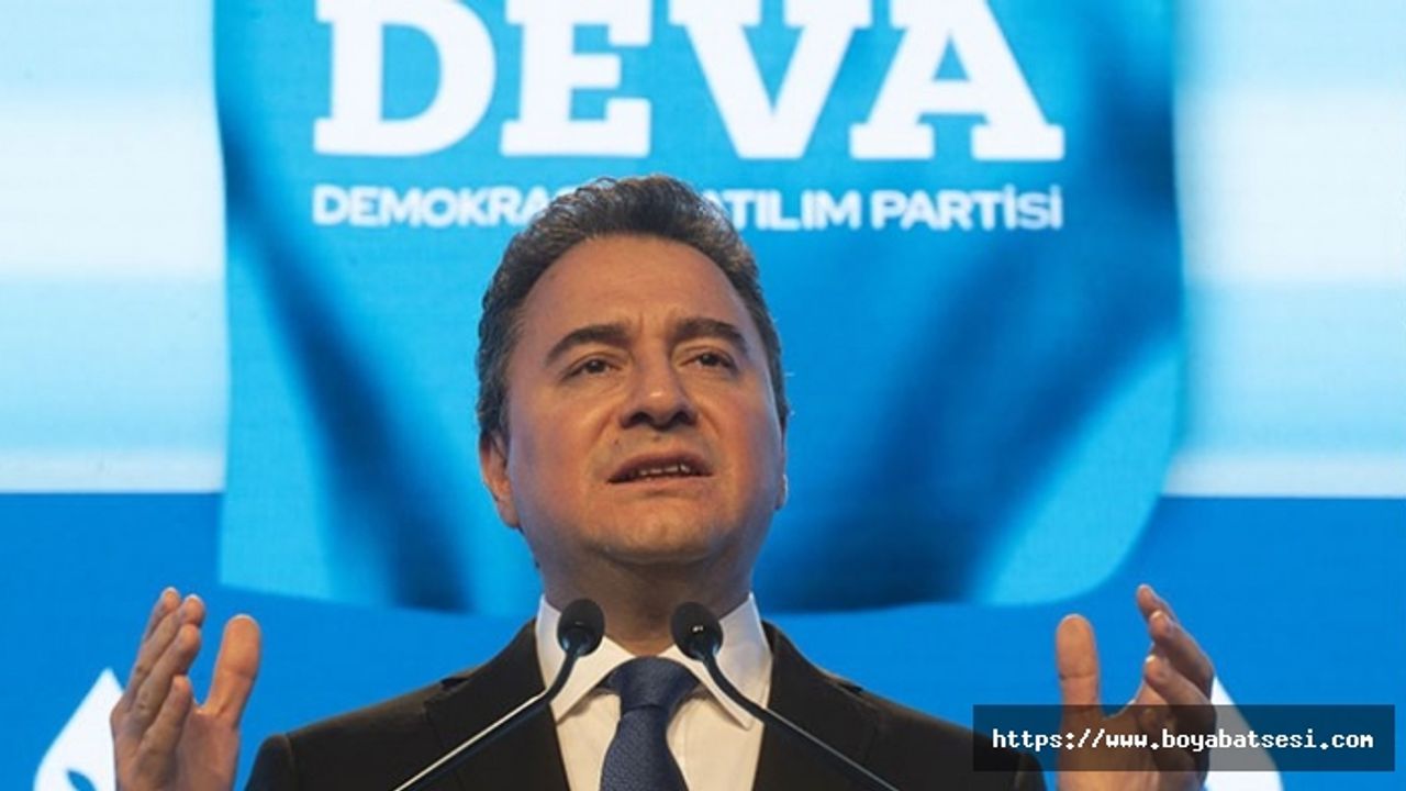 Ali Babacan Sinop'a geliyor!