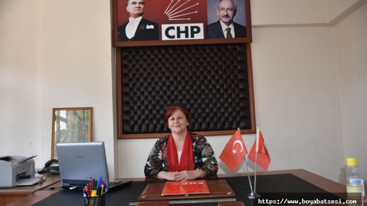 Boyabat Chp Kadın Kollarından 25 Kasım açıklaması